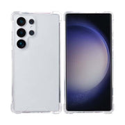 Rixus Anti-Burst-hoesje voor Samsung Galaxy S25 Ultra – transparant