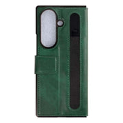 Rixus wallet-hoesje met penhouder voor Samsung Galaxy Z Fold8 Ultra – groen
