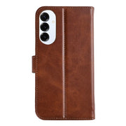 Rixus bookcase voor Samsung Galaxy S25 Edge – bruin