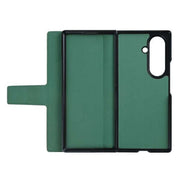 Rixus wallet-hoesje met penhouder voor Samsung Galaxy Z Fold7 – groen