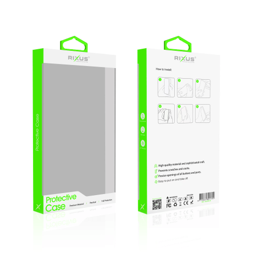 Rixus TPU-hoesje met koord voor Samsung Galaxy A25 5G – goudkleurig