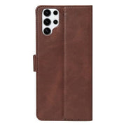 Rixus bookcase voor Samsung Galaxy S25 Ultra – bruin