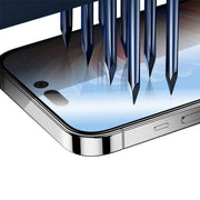 Rixus Clear HD Full Curved Edge Tempered Glass For Apple iPhone 17 Pro, 18 Pro