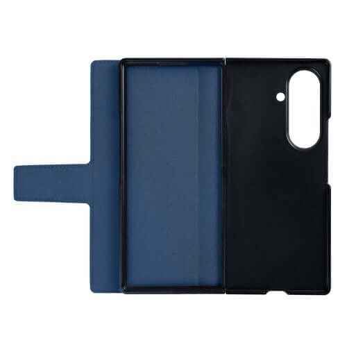 Rixus wallet-hoesje met penhouder voor Samsung Galaxy Z Fold8 Ultra – blauw