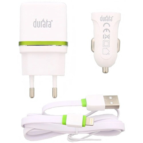 Samsung Autolader 15W met USB-C & Micro-USB Combo Kabel – Zwart