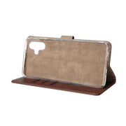 Rixus bookcase voor Samsung Galaxy A06 – bruin