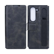 Rixus wallet-hoesje met penhouder voor Samsung Galaxy Z Fold5 – zwart