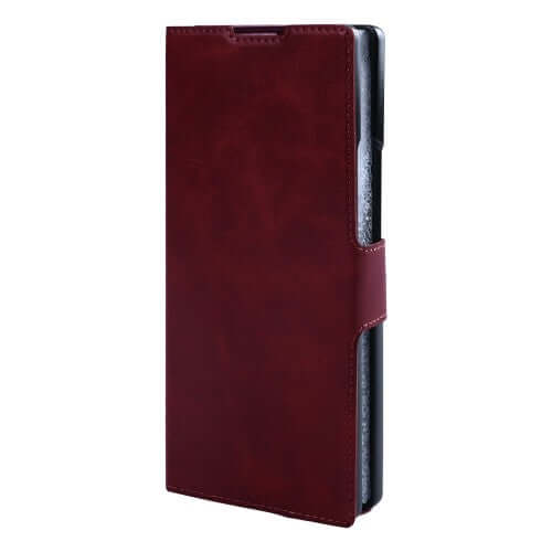 Rixus wallet-hoesje met penhouder voor Samsung Galaxy Z Fold7 – rood