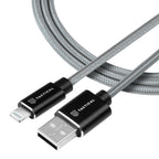 Kevlar USB-A naar USB-C Kabel – Duurzaam en Praktisch voor Elke Situatie - Laad Centrum