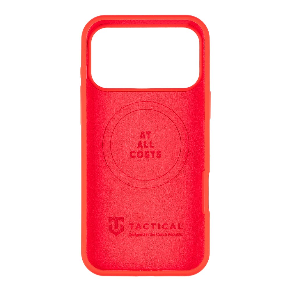 Tactical iPhone 17 Pro Max/iPhone 18 Pro Max MagForce Velvet Smoothie Cover - 8596311284366 - Chilli