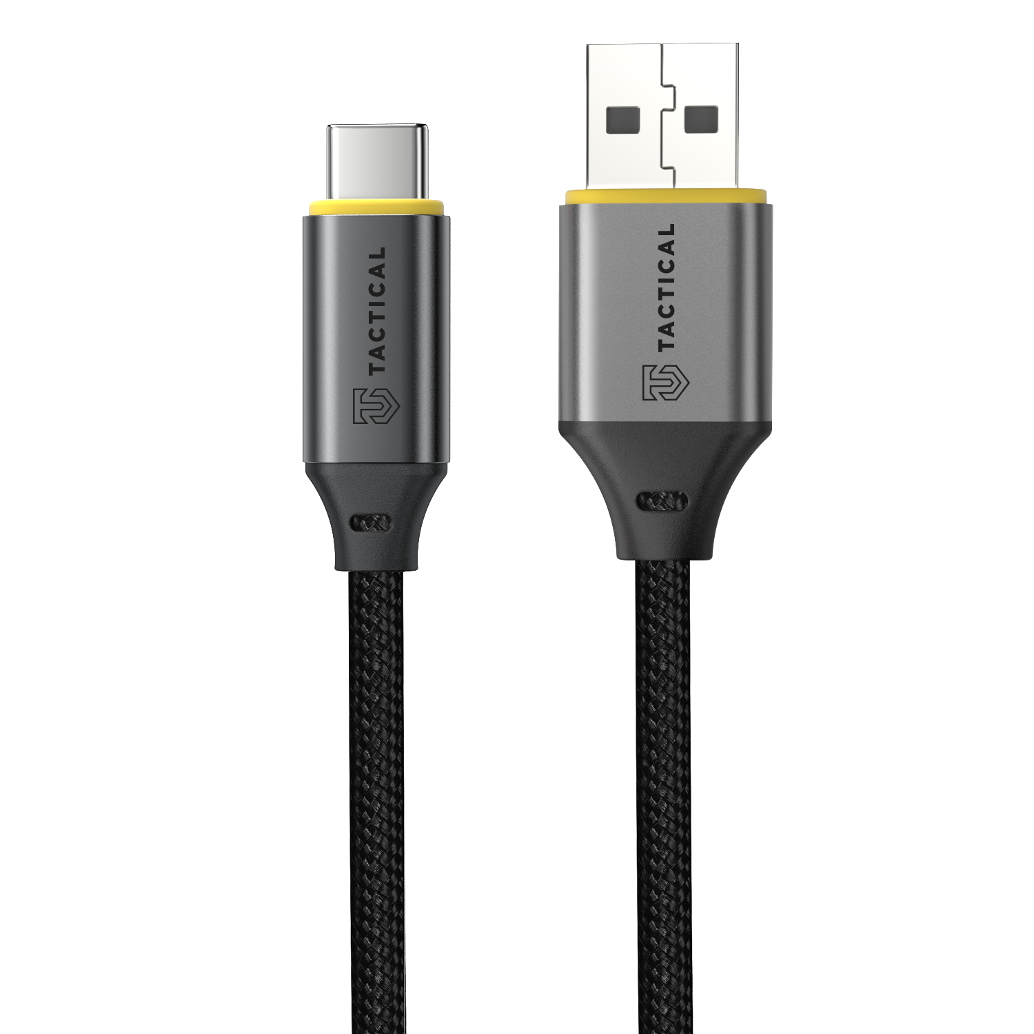 Tactical USB-C naar USB-A Kabel - 2 Meter voor Maximale Beweeglijkheid