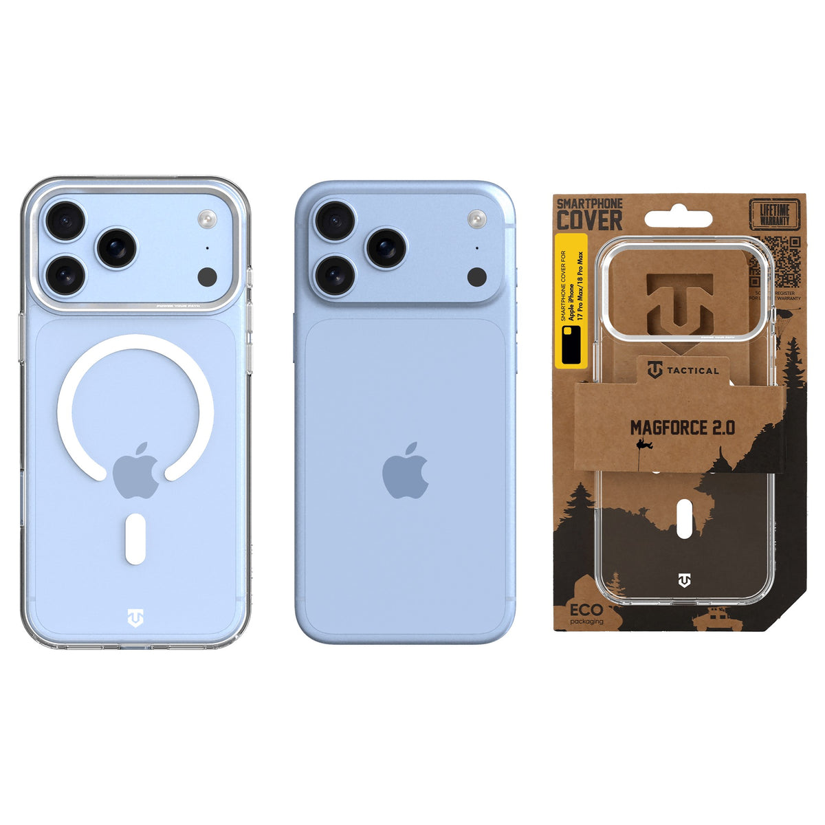 Tactical iPhone 17 Pro Max/18 Pro Max MagForce Hyperstealth 2.0 Cover - 8596311317606 - Silver