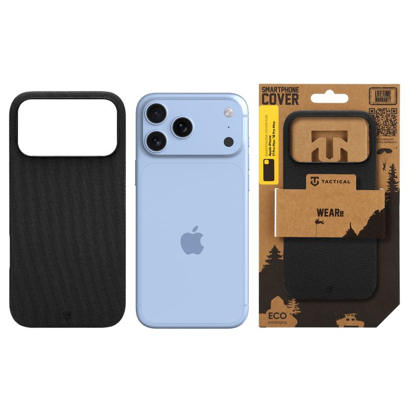 Tactical iPhone 17 Pro Max/18 Pro Max MagForce WEARe Cover - 8596311318634 - Black