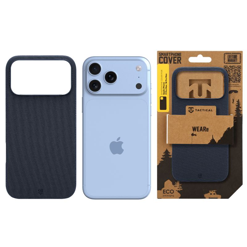 Tactical iPhone 17 Pro Max/18 Pro Max MagForce WEARe Cover - 8596311318641 - Blue