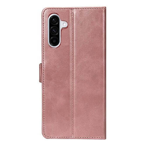 Rixus bookcase voor Samsung Galaxy A36 / A37 – roze