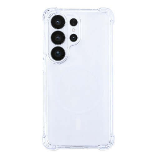 Rixus Anti-Burst hoesje voor Samsung Galaxy S26 Ultra – MagSafe-compatibel, transparant