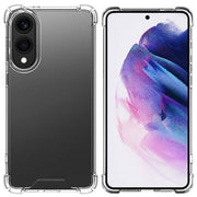 Rixus Anti-Burst hoesje voor Samsung Galaxy S25 Edge – transparant