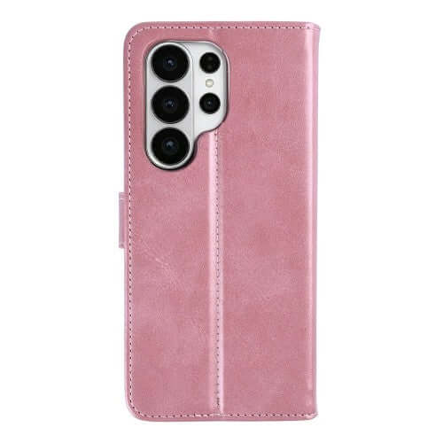 Rixus bookcase voor Samsung Galaxy S26 Ultra – roze