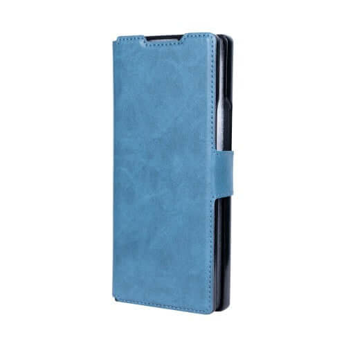 Rixus wallet-hoesje met penhouder voor Samsung Galaxy Z Fold6 – sierrablauw