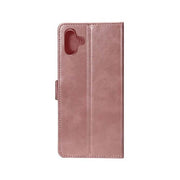 Rixus bookcase voor Samsung Galaxy A06 – roze