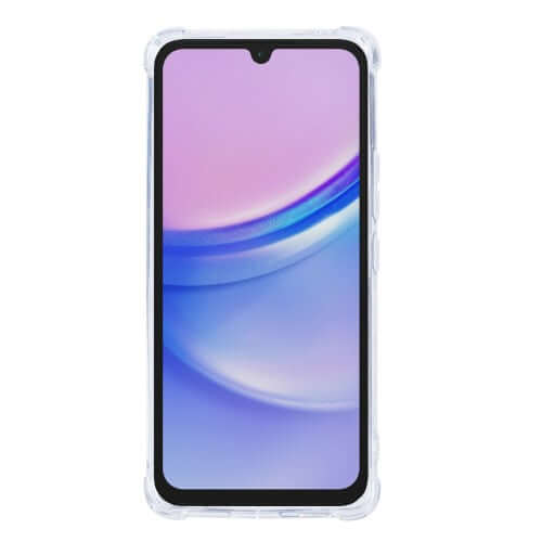 Rixus Anti-Burst-hoesje voor Samsung Galaxy A15 5G – transparant