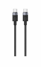 iPeax USB-C naar USB-C Kabel – 1 Meter – Zwart voor Eenvoudig Opladen