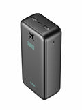 iPeax Dual USB-A Powerbank 10.5W – 30.000 mAh – Zwart