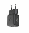 iPeax GaN USB-C + USB-A Wandoplader 45W – Zwart – 90010128