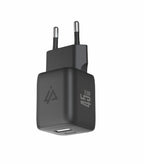 iPeax GaN USB-C + USB-A Wandoplader 45W – Zwart – 90010128