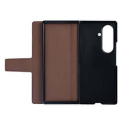 Rixus wallet-hoesje met penhouder voor Samsung Galaxy Z Fold8 Ultra – bruin