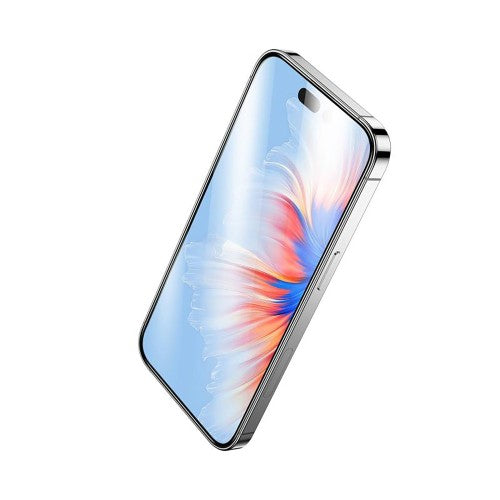 Rixus Clear HD Full Curved Edge Tempered Glass For Apple iPhone 17