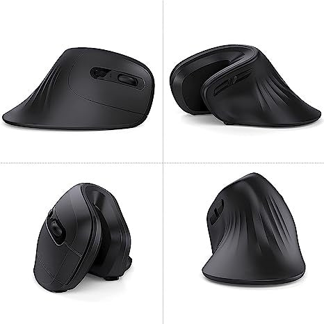Ergonomische muis, draadloze Bluetooth verticale muis (2.4G)