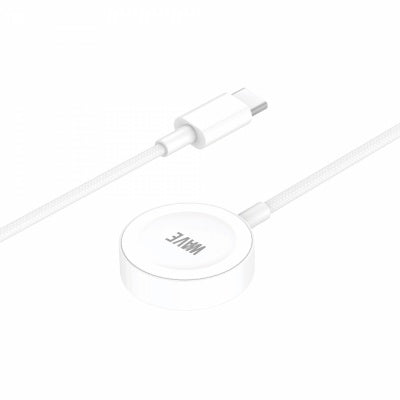 Wave WA-360 For Apple Watch Type-C Magnetic Fast Wireless Charging Cable (white)