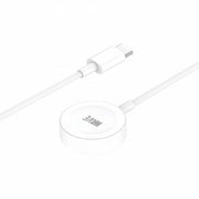 Wave WA-360 For Apple Watch Type-C Magnetic Fast Wireless Charging Cable (white)