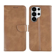 Rixus bookcase voor Samsung Galaxy S26 Ultra – lichtbruin