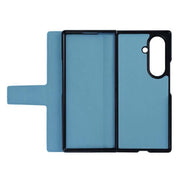Rixus wallet-hoesje met penhouder voor Samsung Galaxy Z Fold7 – sierrablauw