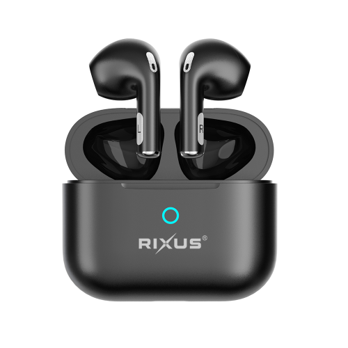 Rixus RXBH28 Draadloze HiFi Oordopjes – Zwart