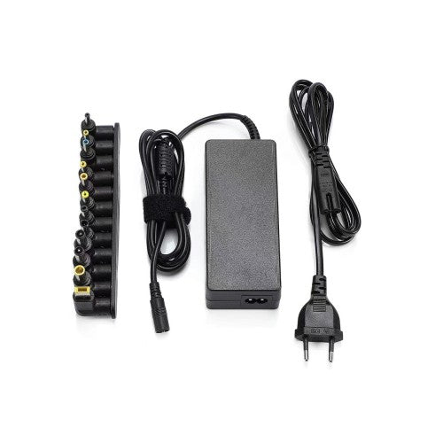 Rixus RXLC20 Universele Laptop Oplader 90W – 12 Connectors – Zwart