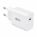 Wave HP6 USB-C PD Wall Charger 20W – Snellader – Wit - Laad Centrum