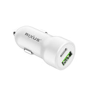 Rixus RXCC16 Dual-Port Autolader 38W – PD + QC 3.0