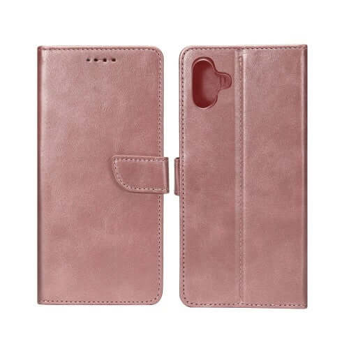 Rixus bookcase voor Samsung Galaxy A06 – roze