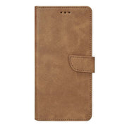 Rixus bookcase voor Samsung Galaxy S24 FE – lichtbruin