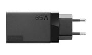 Lenovo 65W USB-C AC Travel Adapter, 1.8 m, Black