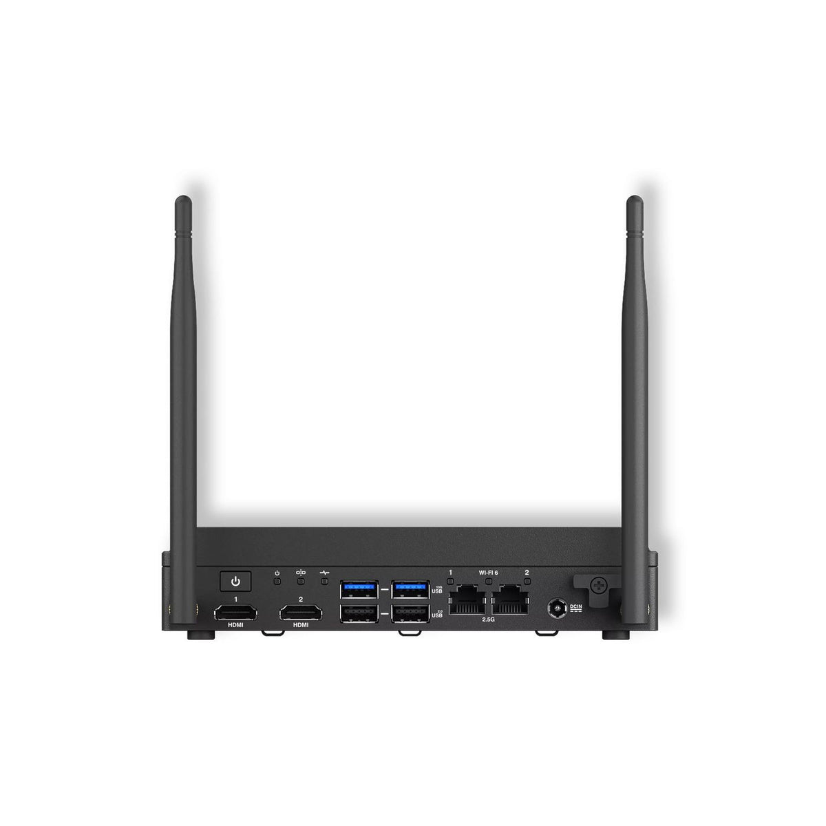 Asus Intel N50 (6M Cache, up to 3.4 GHz), 1 x SODIMM DDR5, 64GB eMMC, Intel Wi-Fi 6E AX210, Bluetooth 5.2, Dual 2.5G Ethernet, 65W, Windows 11