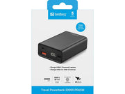 Sandberg Travel Powerbank 20.000 mAh PD 65W