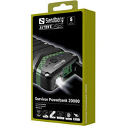 Sandberg Survivor Powerbank 20.000 mAh