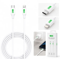 Wave WA-9 USB-C naar Lightning kabel 2m 20W