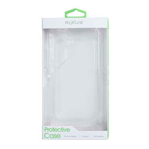 Rixus Anti-Burst hoesje voor Samsung Galaxy S25 FE – transparant