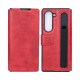 Rixus wallet-hoesje met penhouder voor Samsung Galaxy Z Fold5 – rood