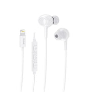 Rixus RXHD56LW Lightning Oordopjes met Microfoon – Wit